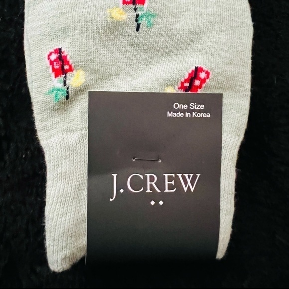 J Crew Men' Mint Green/Gray Drink Cocktail Dress Socks One Size NWT - Picture 3 of 4